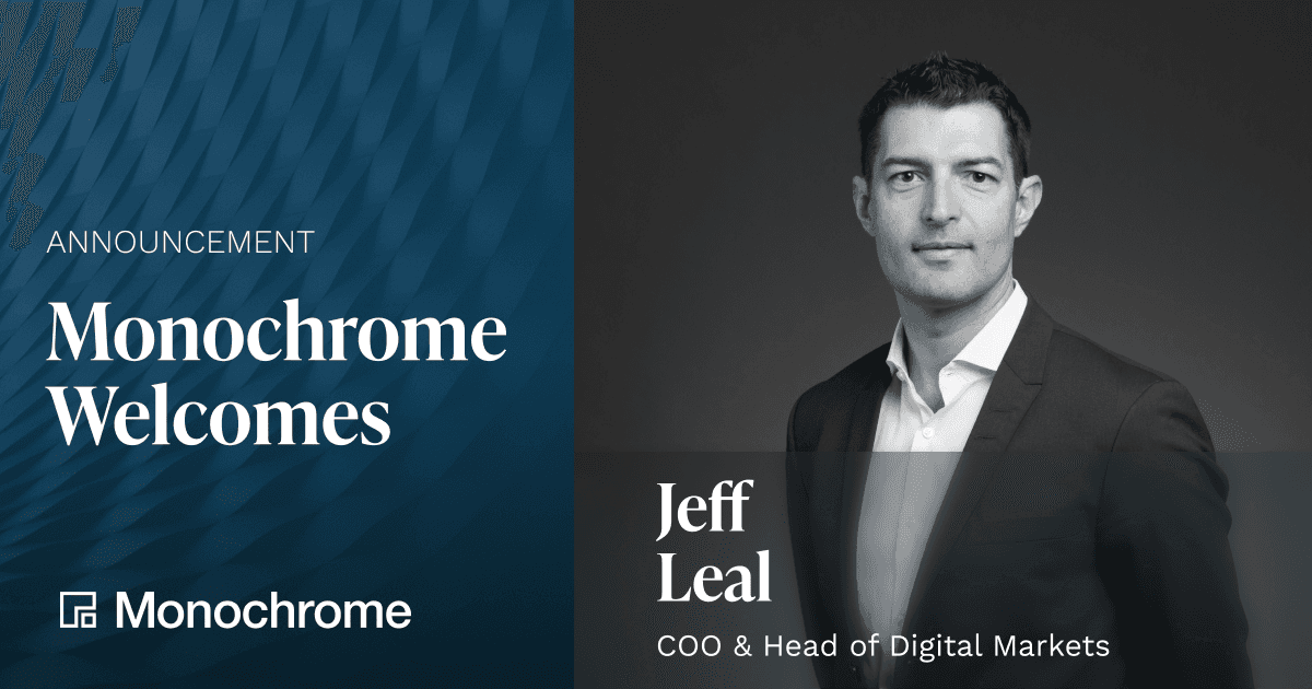 Australia’s Leading Investment-Grade Bitcoin Fund Secures BNY Mellon Executive and eFX Expert Jeff Leal for COO