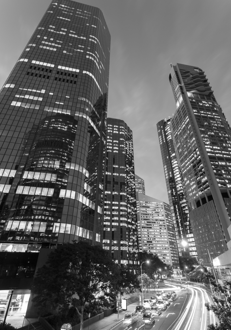 Monochrome office