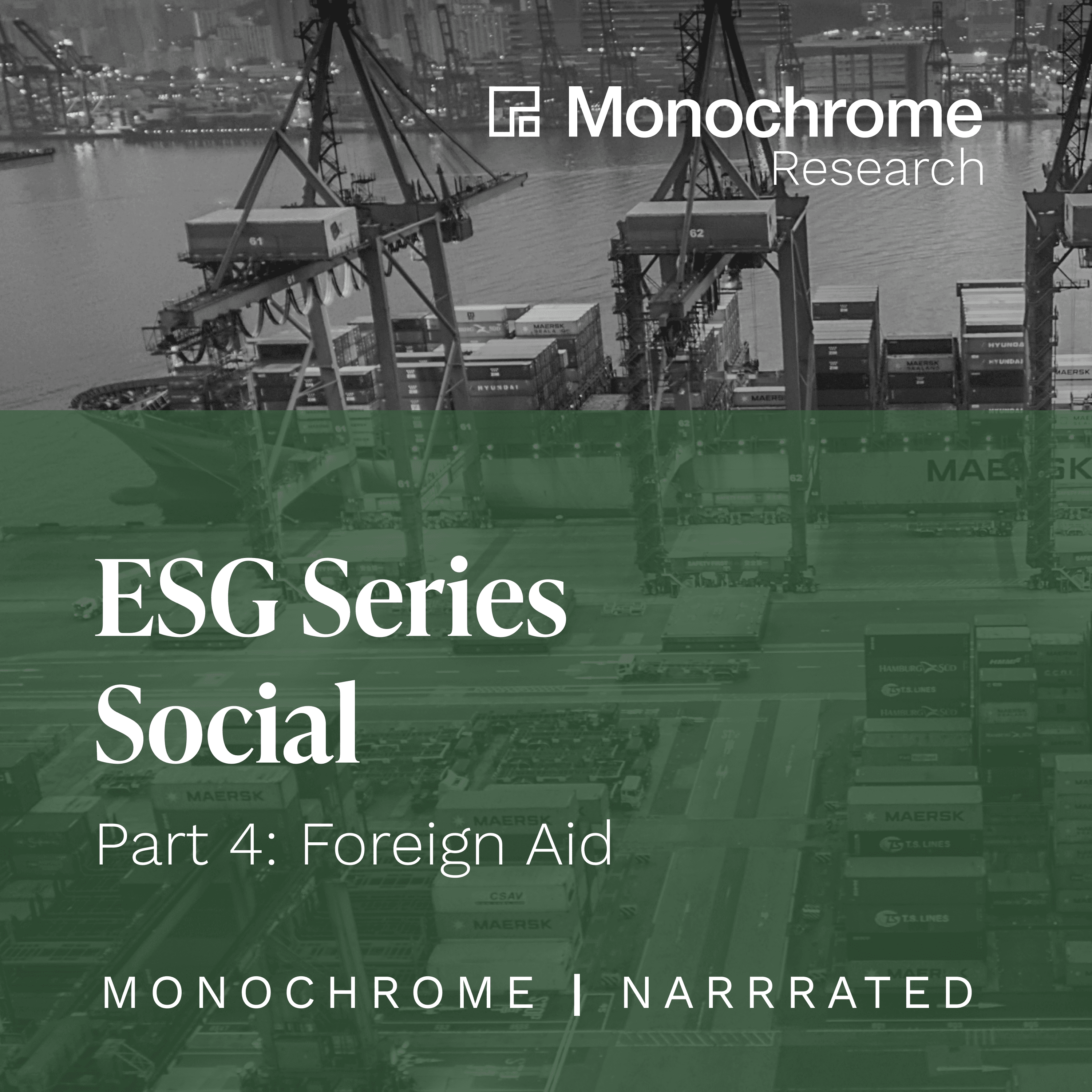 ESG Series - Social Part 4: Foreign Aid | Narrated