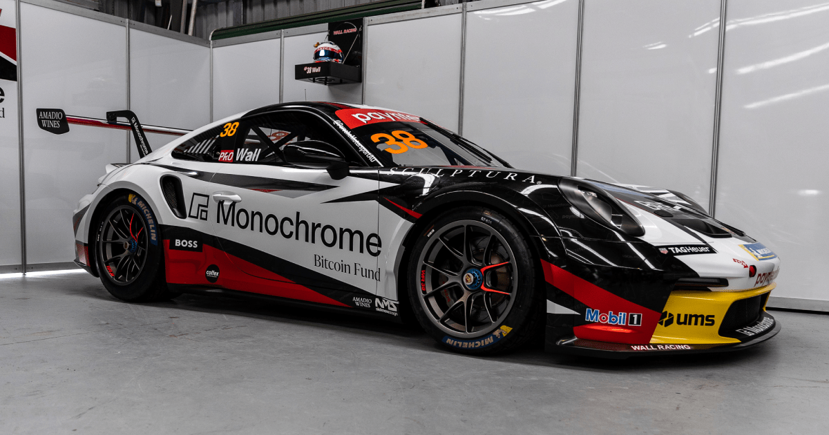 Wall Racing Unveil Latest Monochrome Porsche Alongside Returning Driver