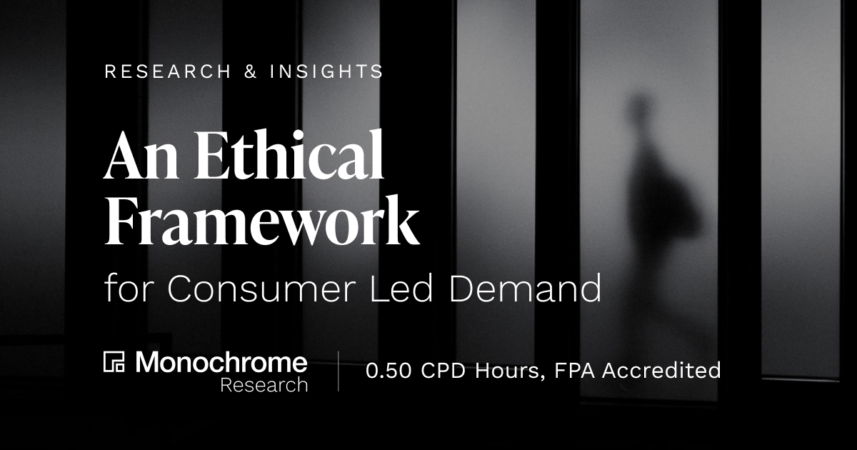 An Ethical Framework for Consumer Led Demand