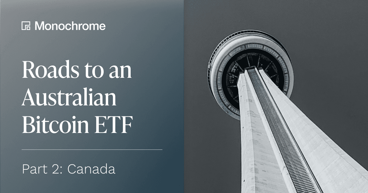 Roads to an Australian Bitcoin ETF - Part 2