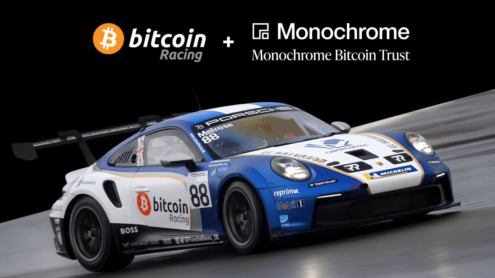 Bitcoin Racing x Monochrome Bitcoin Trust_Livery Porsche Carrera GB Season Cup Car.png