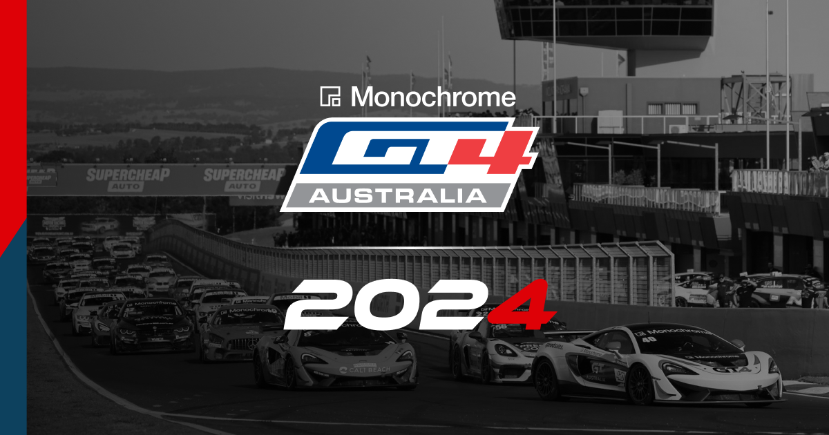 SRO Motorsports Australia Announces Monochrome GT4 Australia from 2024 Onwards