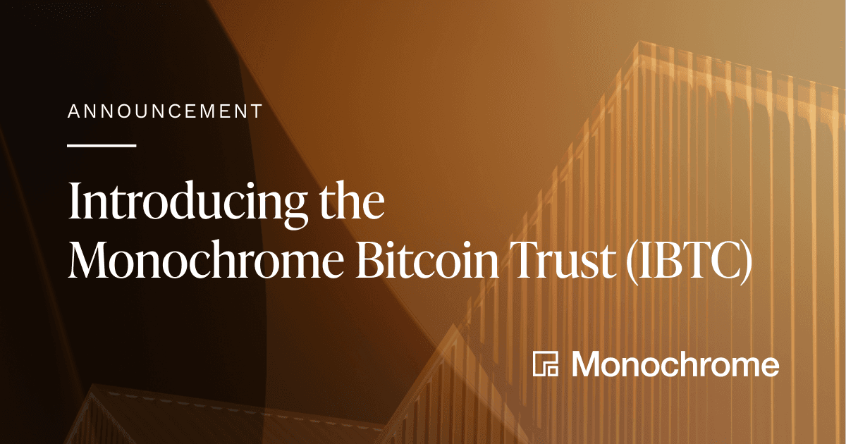 Landmark Regulator-Approved Retail Bitcoin Trust Becomes First Crypto-Asset Fund to Offer Legal Rights to Bitcoin Holdings