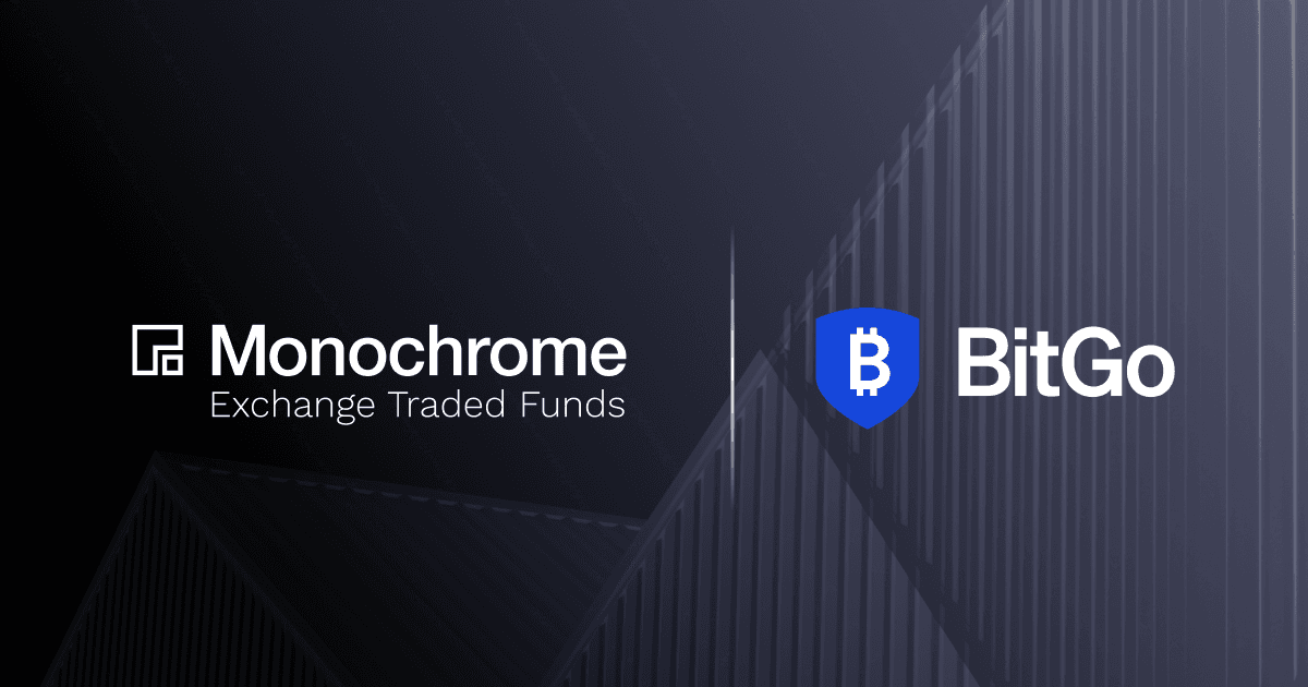 Monochrome Expands Crypto-asset Custody Solutions with Addition of BitGo for IBTC and IETH