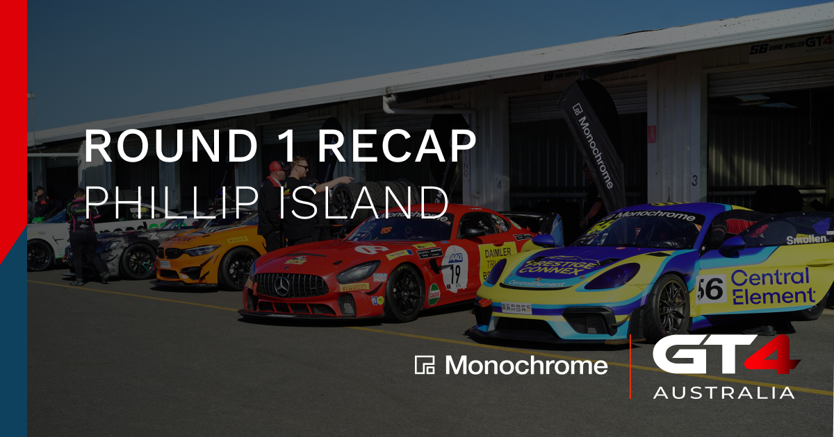 Monochrome GT4 Australia debuts at Phillip Island | Round 1 Recap