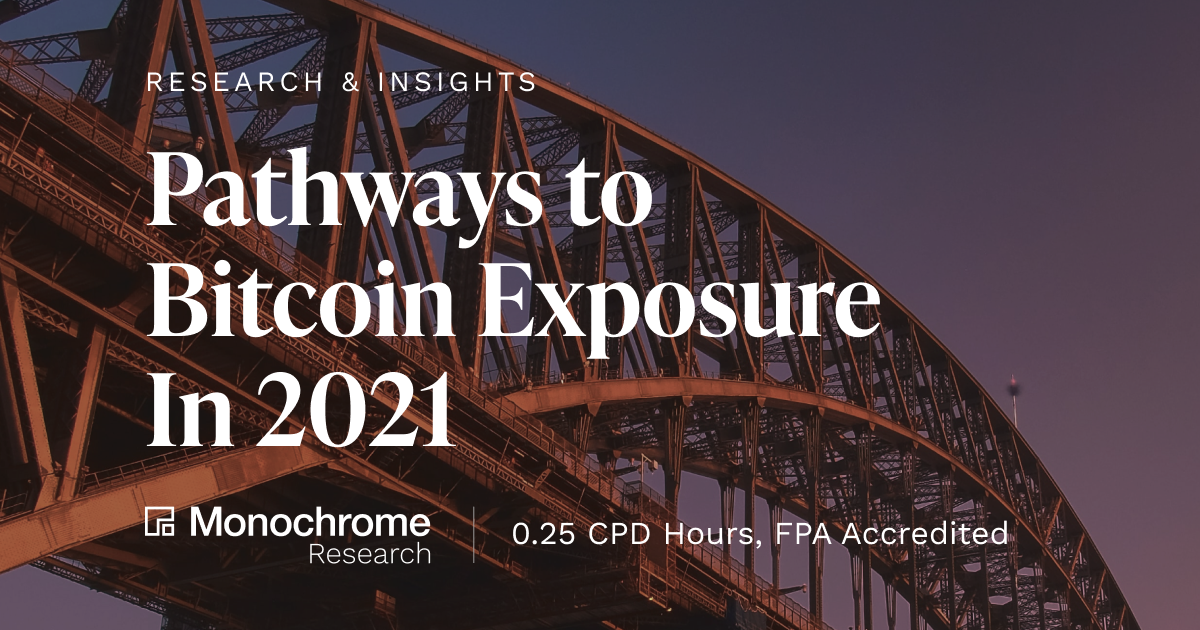 Pathways to Bitcoin Exposure In 2021