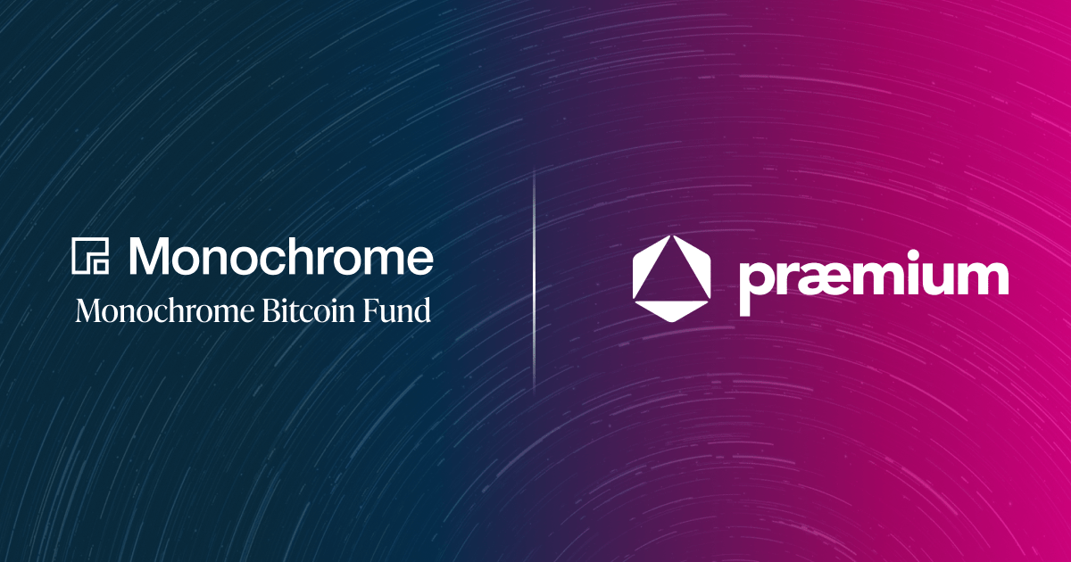 Monochrome Bitcoin Fund Approved by Praemium for Private Wealth Clients